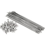 Jogo 36 Raios Inox Grosso 180mm Com Nipples Novos