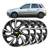 Jogo 4 Calotas Aro 14 Chevrolet Corsa Maxx Hatch / Sedan