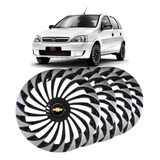 Jogo 4 Calotas Aro 14 Gm Carsa Hatch, Corsa Sedan Corsa Maxx