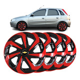 Jogo 4 Calotas Aro 14 Gm Corsa Hatch, Corsa Sedan Corsa Maxx