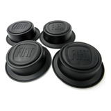 Jogo 4 Calotinhas Copinho Fiat Roda Ferro Fiorino Uno Strada