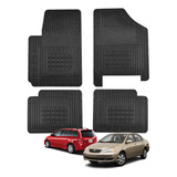 Jogo 4 Tapete 100% Borracha Corolla Xli Xei Se-g 2002 2003