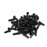 Jogo 72 Niples Metal Colorido Para Raios De Bike Fino 14g
