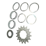 Jogo Adaptador Single Bike Speed 16 Dentes P/ Cassete 9v