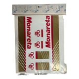 Jogo Adesivos Faixas Monark S50 Vermelho/ouro