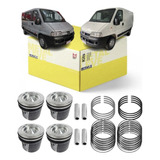 Jogo Ane Com Pistão Std Fiat Ducato 2.3 2010 Até 2016