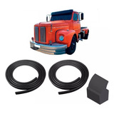 Jogo Borracha Porta Scania L110 L111 L141 Jacaré - Autotravi