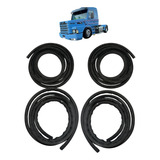 Jogo Borracha Porta Scania T/r 112/113/143 Externa / Interna
