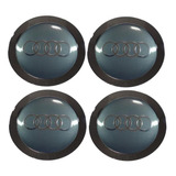 Jogo Calota Centro Roda Scorro S181 S172 Audi A8 A3 Cromada