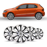 Jogo Calota Esportiva Aro 13 Velox Vw Gol G1 G2 G3 G4 G5 Up!
