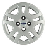 Jogo Calota Fiesta Class Aro 14 Todos + Emblema Ford