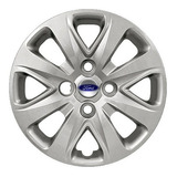 Jogo Calota Ford Ka 2014 Até 2021 Aro 14 + Emblema Resinado