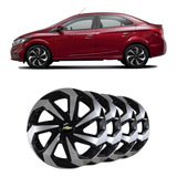Jogo Calotas Aro 14 Corsa Sedan Hatch Maxx Gm