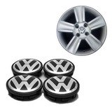 Jogo Calotinha Miolo De Centro Roda Volkswagen Cross E Fox