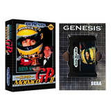 Jogo Cartucho Ayrton Senna Super Monaco Gp Ll Mega Drive