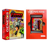 Jogo Cartucho Fita Comix Zone Para Mega Drive Sega Caixa