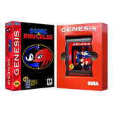 Jogo Cartucho Sonic & Knuckles Para Mega Drive Sega Caixa