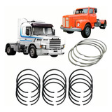 Jogo Completo De Anéis Pistão Motor Scania 111/112