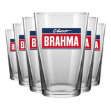 Jogo Copo Chopp Brahma 350ml 6 Unidades - Caldereta - Nadir