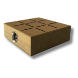 Jogo Da Velha: Em Caixa De Madeira Brinquedo Educativo