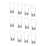 Jogo De 12 Copos Huis Tulipa Cerveja Chopp Pilsen 340ml