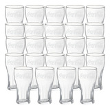 Jogo De 24 Copos Coca Cola Vidro 300ml Nadir Transparente