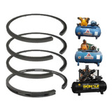 Jogo De Aneis Compressor 2 1/2 Schulz Antigo 4 Aneis