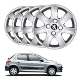Jogo De Calota Peugeot 206 207 307 2010 2011 Até 2016 Aro 14