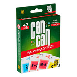 Jogo De Cartas Can Can Matemático Grow