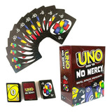 Jogo De Cartas Uno Edição Especial Show Em No Mercy Dorso Bordô Idioma Ms