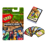 Jogo De Cartas Uno Minecraft 112 Cartas