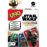 Jogo De Cartas Uno Star Wars Mandalorian Hjr23