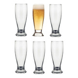 Jogo De Copos Para Chopp Cristal Com 6 Peças