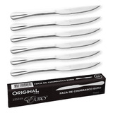 Jogo De Facas De Churrasco Inox 12pçs Restaurante Euro