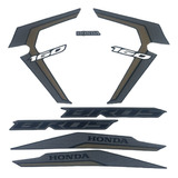 Jogo De Faixa Bros 160 Original Honda Genuine Parts 