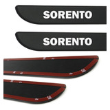 Jogo De Friso Lateral Borrachão Kia Sorento 2011 2012 2013 2014 2015 2016 - 4 Peças