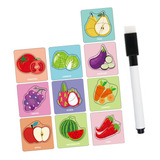 Jogo De Memória De Correspondência, Frutas E Vegetais
