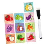 Jogo De Memória De Correspondência Frutas E Vegetais