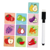 Jogo De Memória De Correspondência Frutas E Vegetais