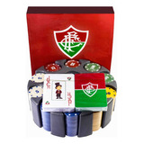 Jogo De Poker 200 Fichas E Baralhos - Fluminense