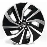 Jogo De Rodas Aro 15 5x100 Polo Fox Spacefox S44 5 Furos Cor Preto Diamante 5x100
