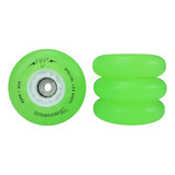 Jogo De Rodas Traxart Led Special Verde 80mm/85a