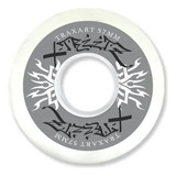 Jogo De Rodas Traxart Street - X-treetz 57mm - Branco