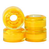 Jogo De Rodas Traxart Style Amarelo Quad 58mm X 32mm/85a