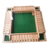 Jogo De Tabuleiro Digital Flip Durável Para 4 Madeira