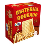 Jogo De Tabuleiro Material Dourado Didático 5-7 Anos