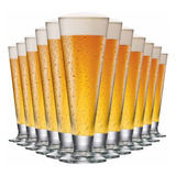 Jogo De Taça De Cristal, Tulipa Reta 12 Pçs 300ml, Ruvolo