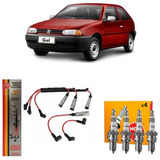 Jogo De Velas E Cabos Gol G2 G3 Especial 1.0 8v Mi Motor At