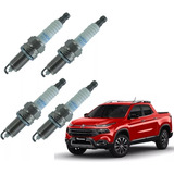Jogo De Velas Original Ngk Genuíno Fiat Toro 1.8 Flex Todas