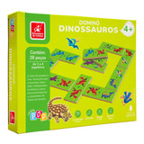 Jogo Dominó Dinossauro - Brincadeira De Criança